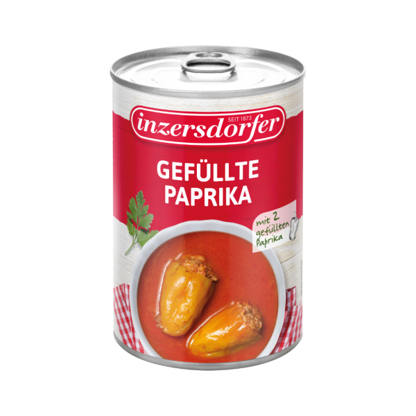 Inzersdorfer Gefüllte Paprika, 400 Gramm Dose